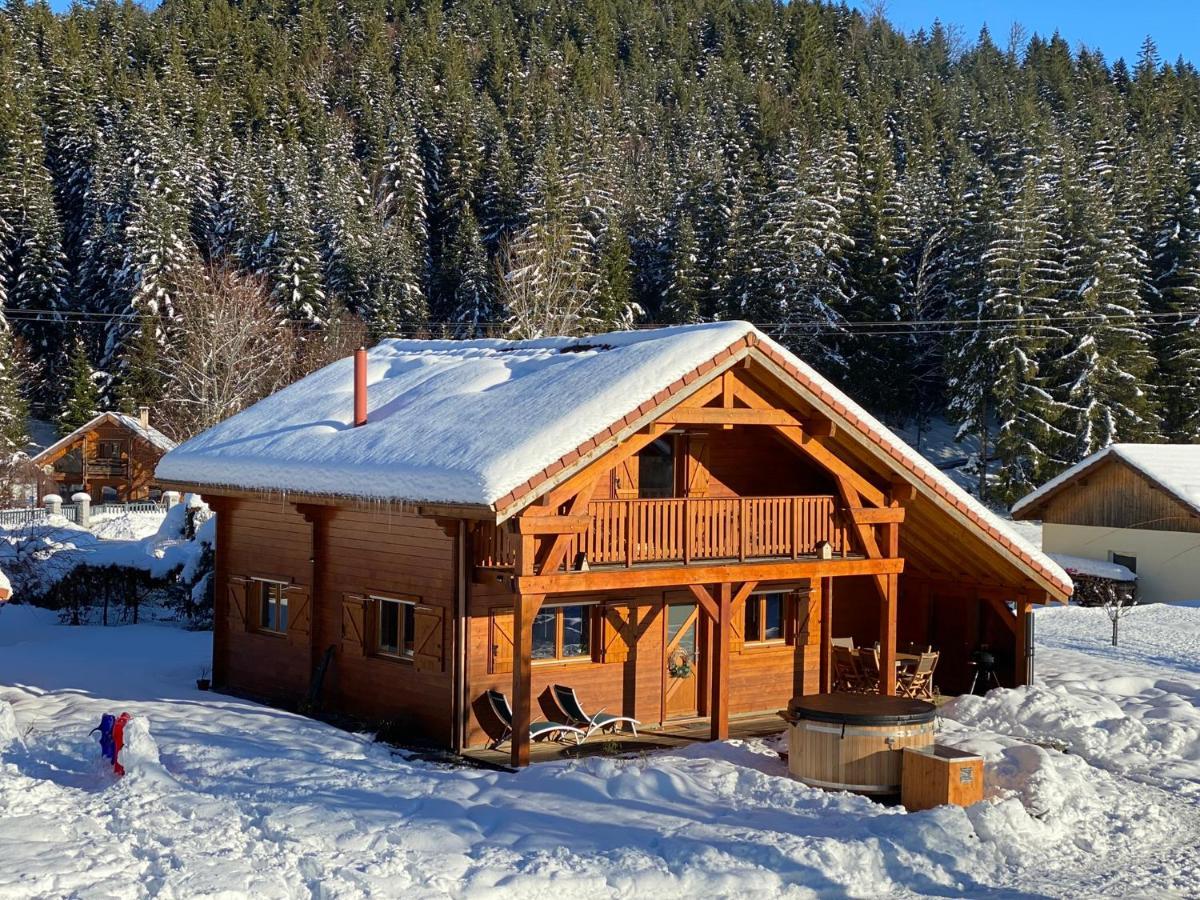 Le Chalet De La Deviniere, Bain Nordique Exterieur Chauffe Xonrupt-Longemer Εξωτερικό φωτογραφία