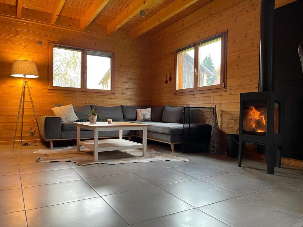 Le Chalet De La Deviniere, Bain Nordique Exterieur Chauffe Xonrupt-Longemer Εξωτερικό φωτογραφία