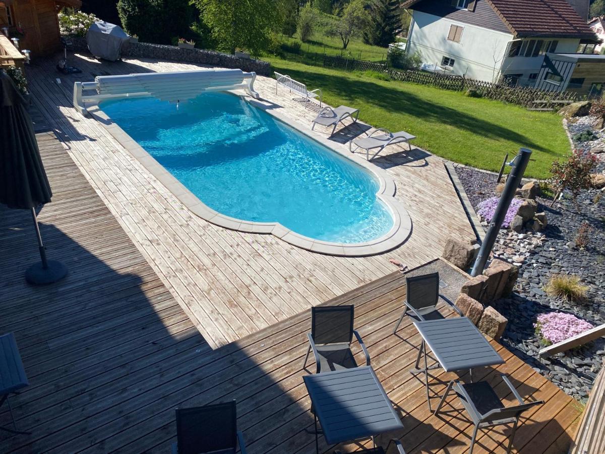 Le Chalet De La Deviniere, Bain Nordique Exterieur Chauffe Xonrupt-Longemer Εξωτερικό φωτογραφία
